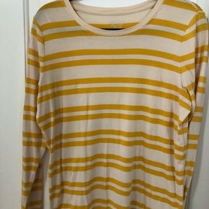 Yellow stripped shirt